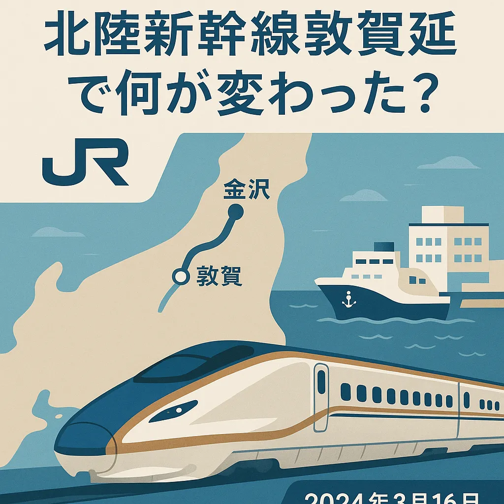 JR西日本、北陸新幹線敦賀延伸(2024年3月16日)で何が変わった?